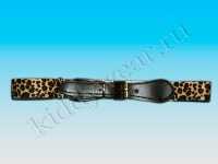 Ремень-резинка детский леопардовой окраски