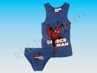 Комплект белья для мальчика синий (майка + трусики) Ultimate Spider-Man 