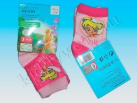 Носки для девочки (2 пары) Tinker Bell Disney