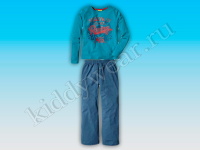 Комплект домашней одежды (или пижама) сине-голубой Speedway Cars Racing