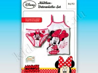 Комплект белья для девочки белый (майка + трусики) Minnie Mouse