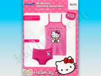 Комплект белья для девочки розовый (майка + трусики) Hello Kitty 