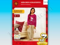 Комплект домашней одежды серо-розовый Snoopy