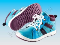 Ботинки для девочки бордово-голубые Lupilu