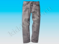 Брюки-джинсы Pepperts для мальчика серые летние Streetmove
