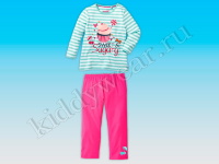 Комплект домашней одежды (или пижама) Lupilu розово-мятный Sweet and Sungary
