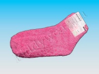 Носки мохнатые розовые с противоскользящим покрытием Esmara