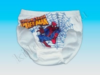 Трусы-плавки для мальчика белые Spider-Man