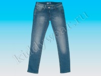 Брюки-джинсы для девочки синие To be Too