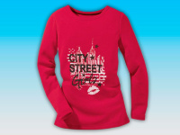 Термо-футболка красная City Street Girl