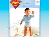 Боди для мальчика голубой Superbaby