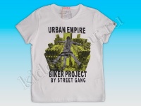 Футболка для мальчика белая Urban Empire