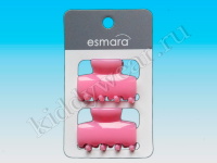Заколки-крабы розовые Esmara, 2 шт.