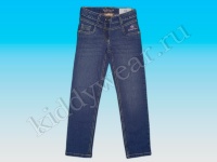 Брюки-джинсы для девочки темно-синие Pepperts