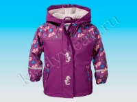 Куртка-дождевик Lupilu для девочки фиолетовая