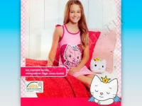 Ночная сорочка для девочки розовая Angel Cat Sugar 
