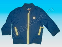 Куртка-ветровка для мальчика темно-синяя Street Gang