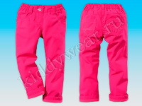 Термо-брюки Lupilu  для девочки ярко-розовые 